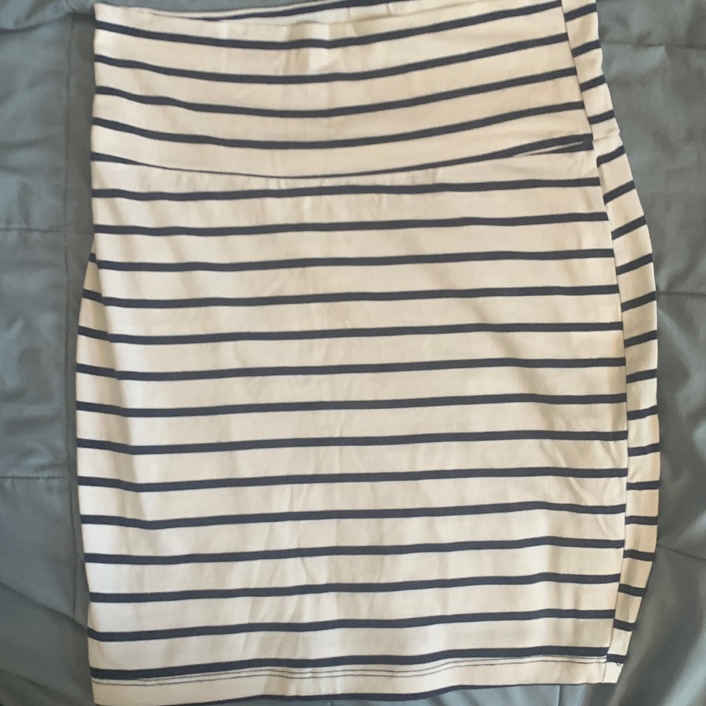 Striped skirt